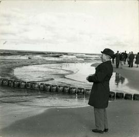 Turysta na plaży