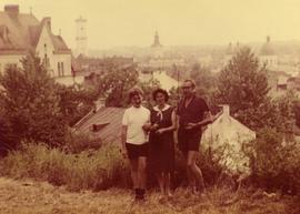 Mieczysław i Józef Piotrowscy zwiedzający Lwów