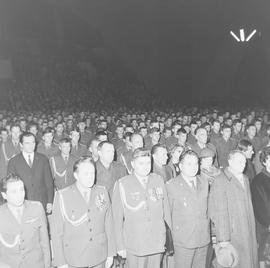Spotkanie z Marszałkiem Spychalskim w Hali Ludowej