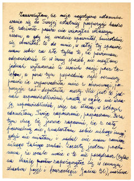 List do Juliana Fercza