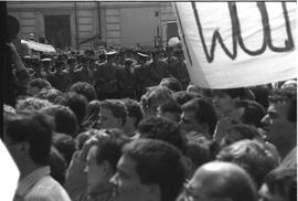 Demonstracja 1 maja 1988 we Wrocławiu