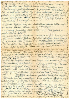List od Danuty Paleńskiej