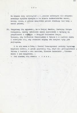 Powitanie w katedrze