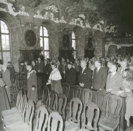 Uroczystość nadania tytułów doktora honoris causa Uniwersytetu Wrocławskiego w ramach obchodów ju...