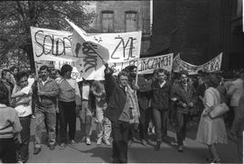 Demonstracja 1 maja 1988 we Wrocławiu