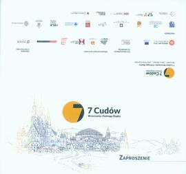 7 Cudów Wrocławia i Dolnego Śląska: zaproszenie