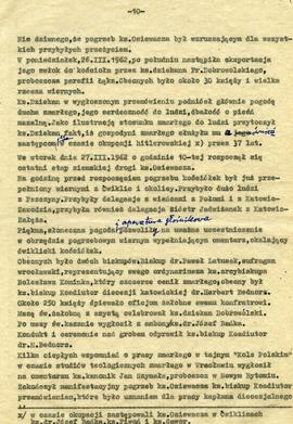 Szkic biograficzny i wspomnienie ks. Jana Osiewacza