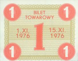 Bilet towarowy