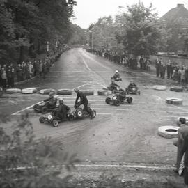 Pierwsze we Wrocławiu zawody gokartów