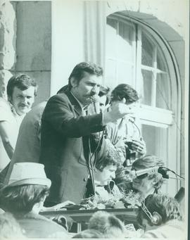 Lech Wałęsa we Wrocławiu 1981