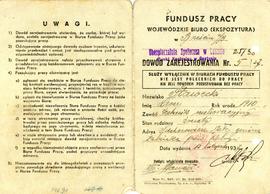 Dowód zarejestrowania nr 5/37