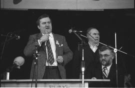 Lech Wałęsa w Hali Ludowej