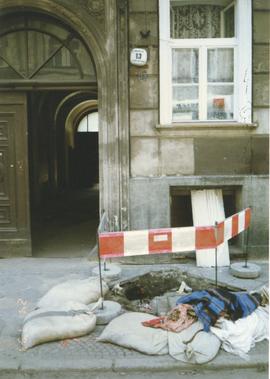 Zniszczenia po powodzi w 1997 r.