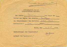 Consultation report / Consultation Bericht Raport z konsultacji