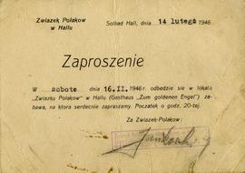 Zaproszenie na zabawę
