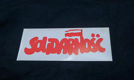 Naklejka " Solidarność"