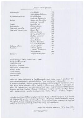 "Trójka" Szkoła z tradycją
