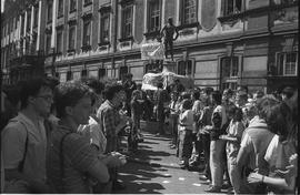 Proklamacja strajku na Uniwersytecie Wrocławskim – maj 1988