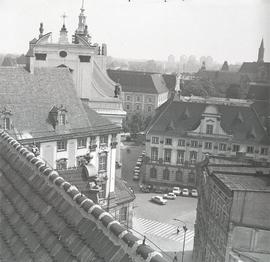 Gmach główny Uniwersytetu Wrocławskiego oraz pl. Uniwersytecki we Wrocławiu