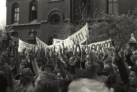 Demonstracja 1 maja 1988 we Wrocławiu