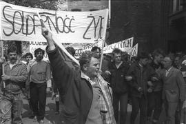 Demonstracja 1 maja 1988 we Wrocławiu