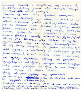 List od Anny Ruszyńskiej