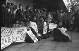 Protest Ruchu Wolność i Pokój