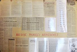 Miesiąc Pamięci Narodowej: gazetka ścienna